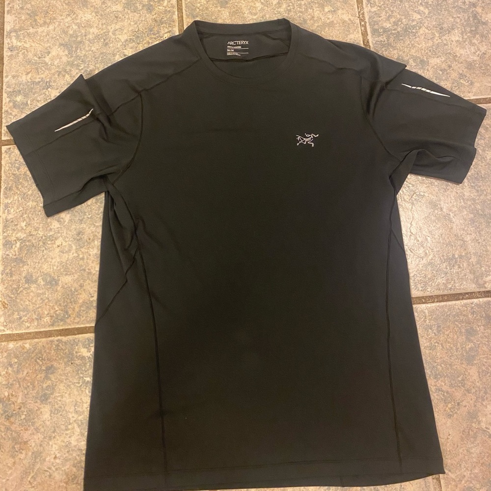 Arc’teryx running T-shirt black (M)